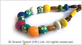 Assorted Natural Wood Beads