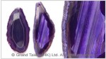 Purple Madagascar Agate Pendant