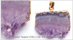 Amethyst Druzy Pendant