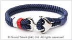 Nautical Anchor Double Rope Bracelet