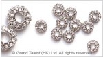 Rhinestone Alloy Spacers