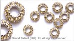 Rhinestone Alloy Spacers