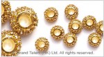 Rhinestone Alloy Spacers