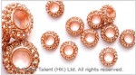 Rhinestone Alloy Spacers