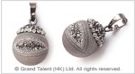 Druzy Agate Crystals Paved Charm
