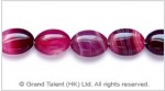 Fuchsia Striped Agate