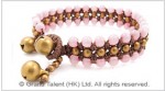 Pink Jade Bracelet