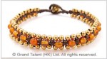 Orange Agate Bracelet