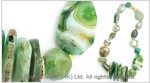 Multi Green Agate Necklace