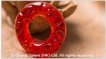 Glass Carved Donut