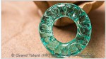 Glass Carved Donut