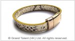 PU Snakeskin Leather Bracelet