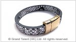 PU Snakeskin Leather Bracelet