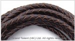 Braided Genuine Leather Cord