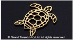 Origami Sea Turtle Stainless Steel Charm