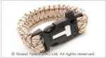 Men's Style Multi Tan Paracord Survival Bracelet