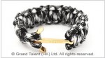 Black & White Paracord Survival Bracelet