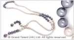 Multi Silver Gray Shell Pearl Necklace