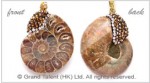 Fossil Ammonite Pendant