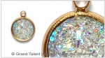 Resin Druzy Charm