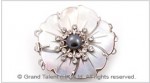 Shell Flower Clasp