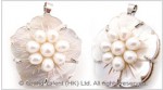 Shell Flower Pendant