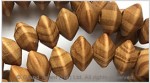 Natural Striped Wood Bead