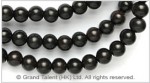 Natural Black Ebony Wood Bead