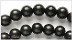 Natural Black Ebony Wood Bead