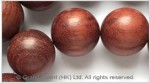 Natural Zambia African Blood Red Sandalwood Bead