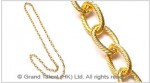 Brass Oval Chain Necklace