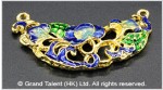 Cloisonne Enamel Alloy Bead Pendant