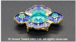 Cloisonne Enamel Alloy Bead Pendant