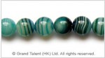 Dark Green Striped Agate