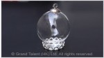 Glass Snowglobe Pendant