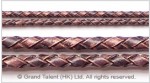 Braided Genuine Leather Cord