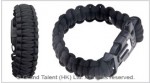 Men's Style Black Paracord Survival Bracelet