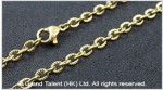 Textured Stainless Steel Chain